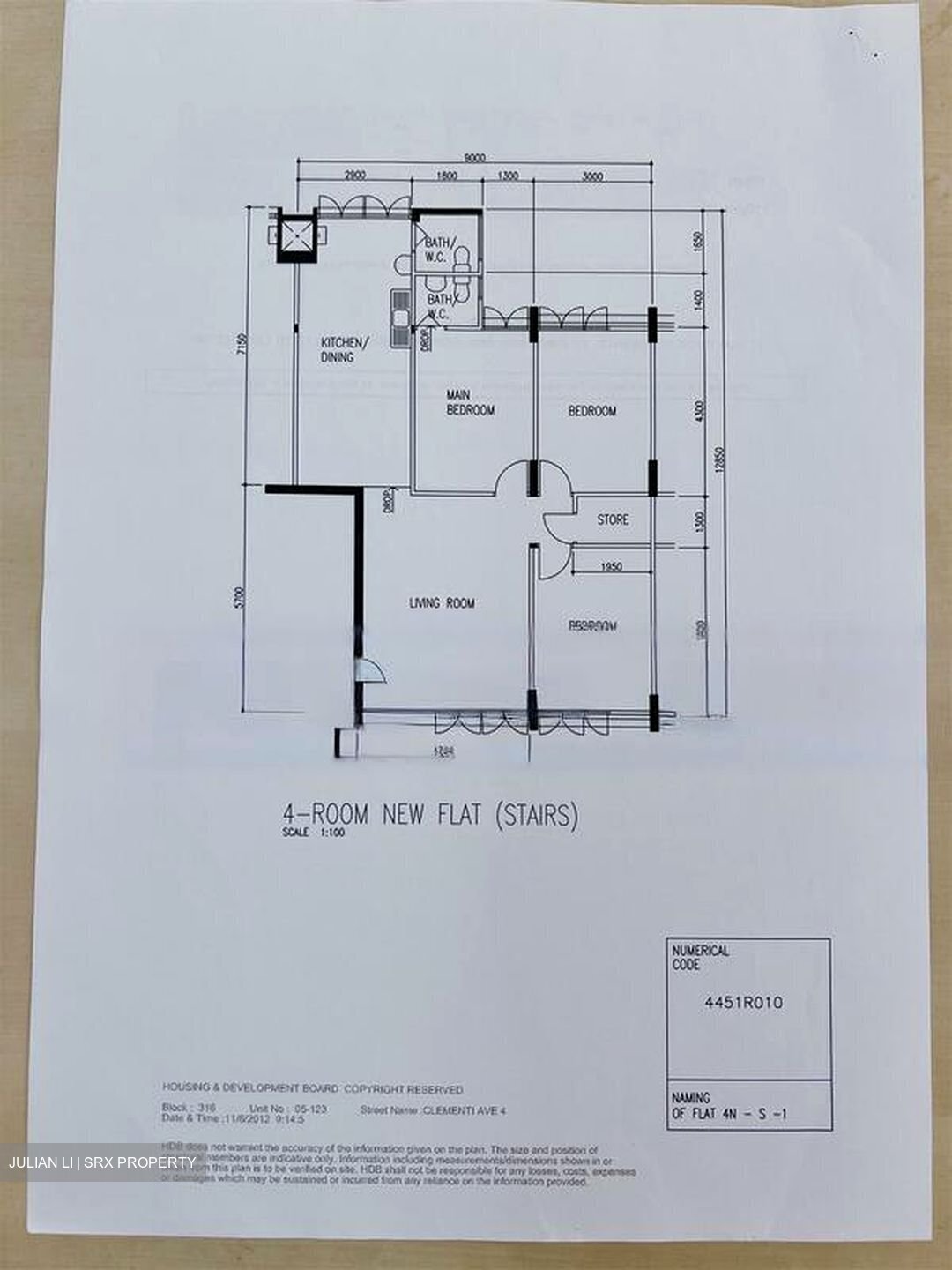 Blk 316 Clementi Meadows (Clementi), HDB 4 Rooms #456169941
